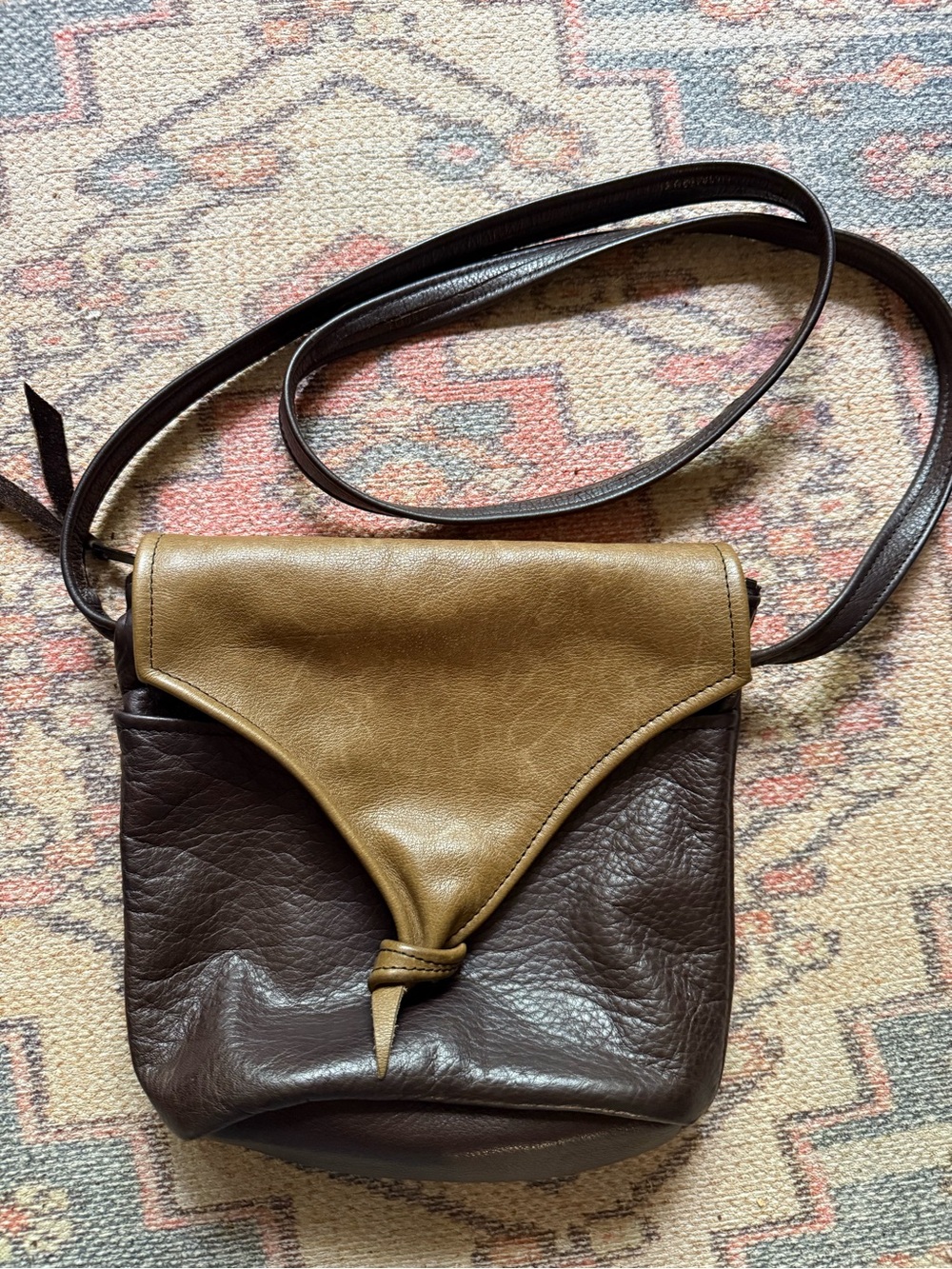 Handmade Isabel Brown Bags Crossbody Bag